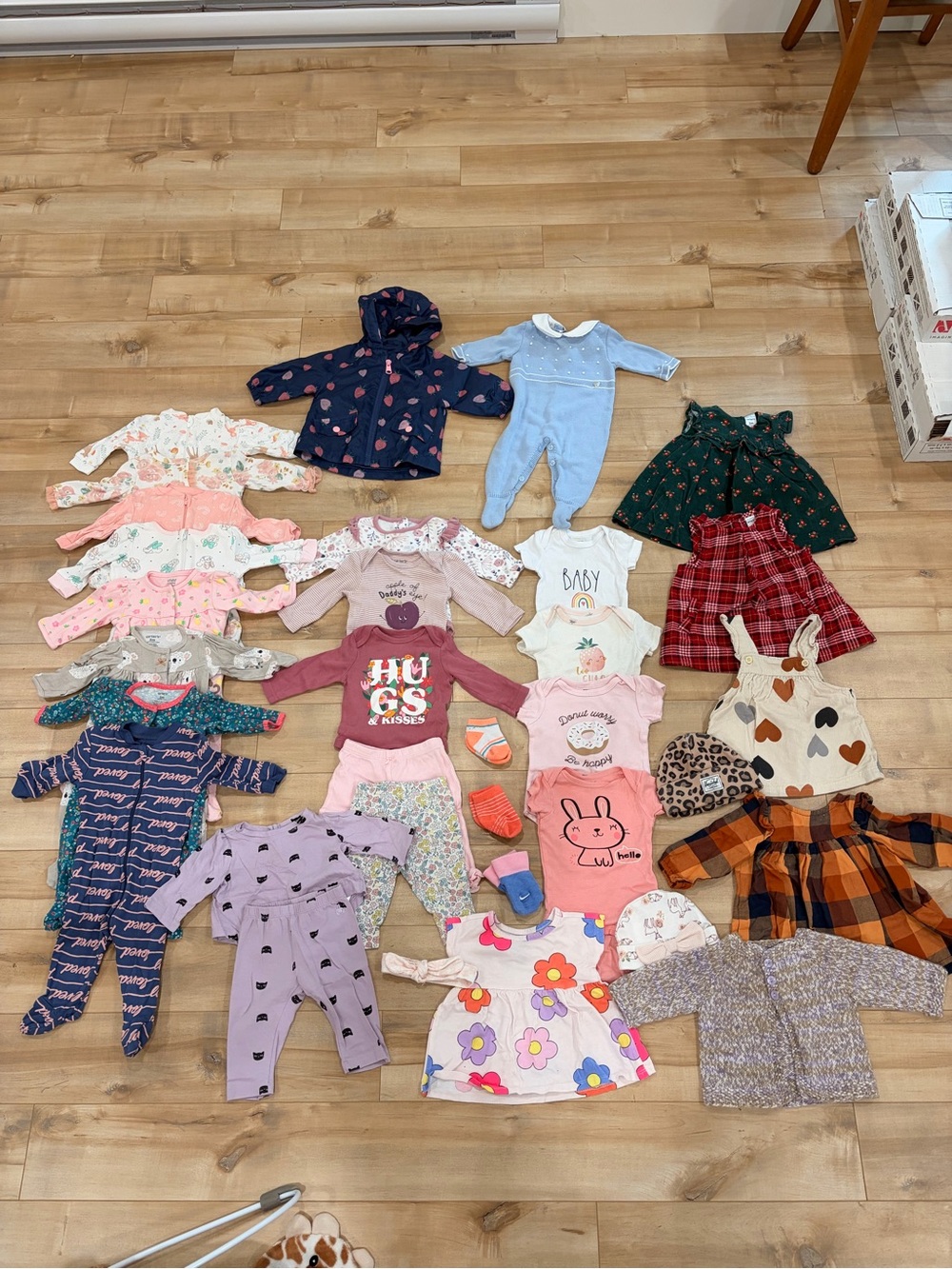 Baby girl bundle size 0-3 months